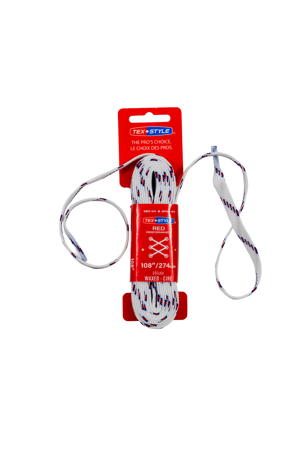 Tex-Style veters, ROOD Performance brede wax