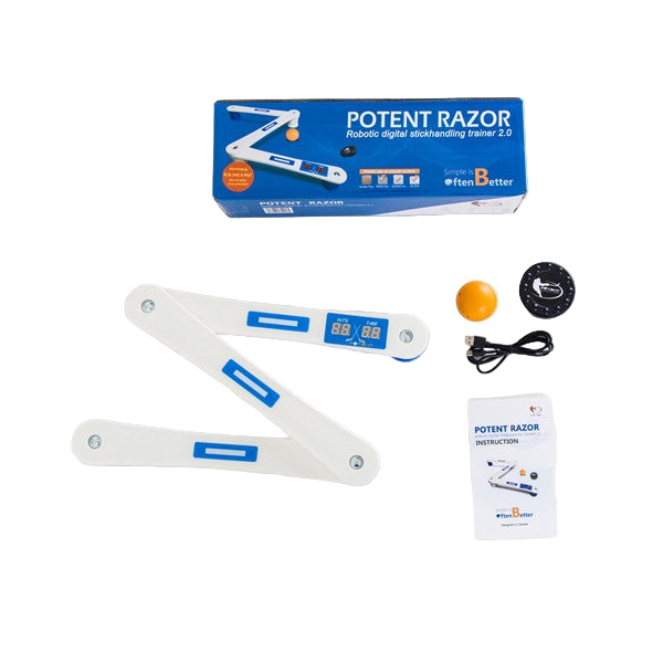 Klubbteknik Digital Potent Razor – Interaktiv träning för reaktion & puckkontroll