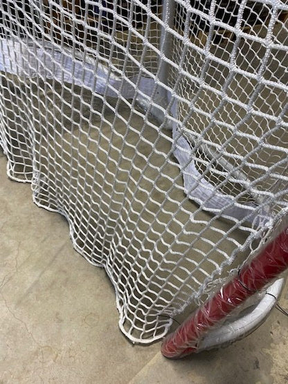 Valnet för hockeymål – Versterkt beschermnet voor full-size doelkooien
