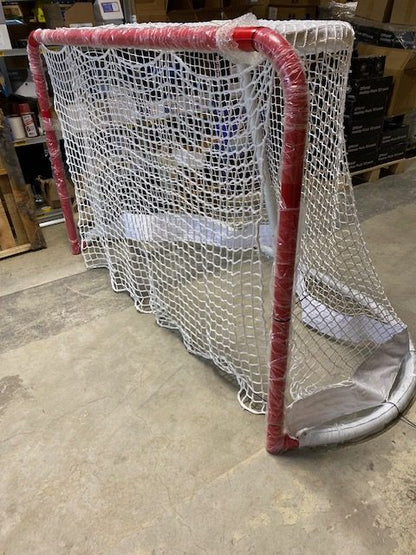 Valnet för hockeymål – Versterkt beschermnet voor full-size doelkooien