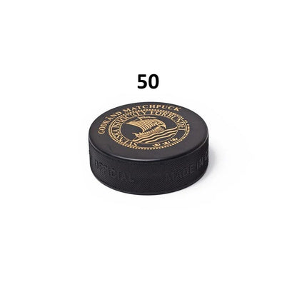 Matchpuck Hockey – Vlekvrij met wedstrijdopdruk - 50-pack