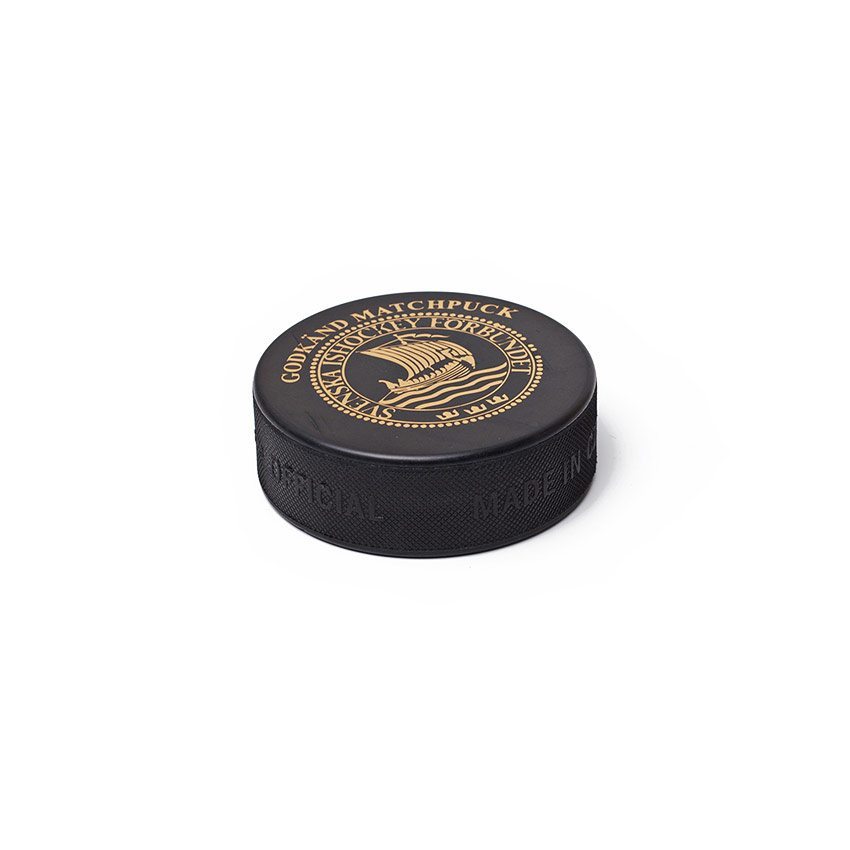 Matchpuck Hockey – Smetfri med tryck - 100-pack