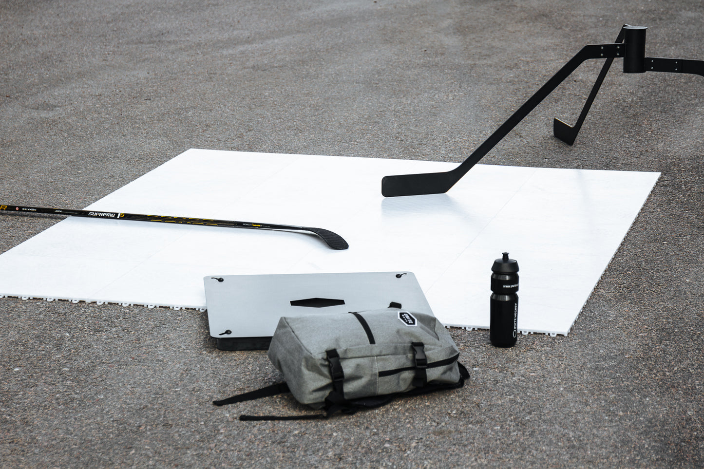 Potent Skate Tiles – Åkbar byggbar plastis för hockeyträning - (2,1 - 21 m²)