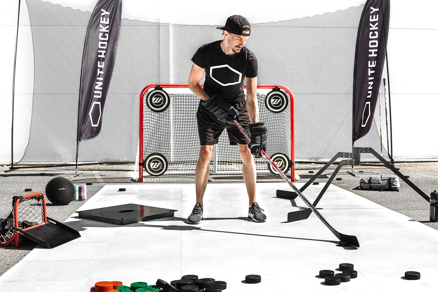 Synthetisch ijs Hockey – Modulair synthetisch ijs voor hockeytraining (2,1–21 m²)