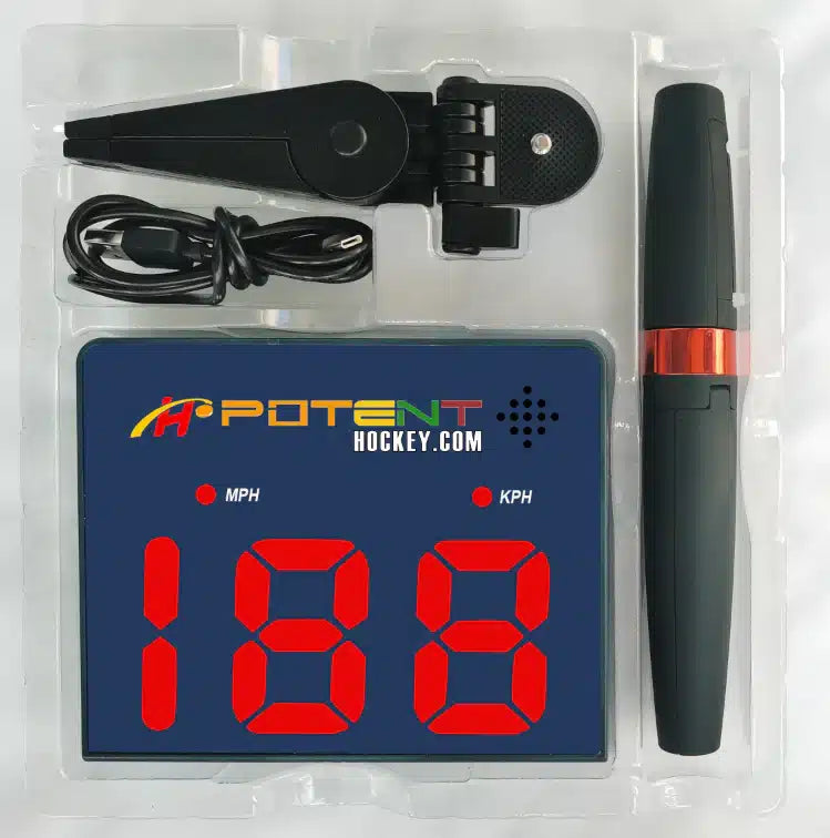 Skottmätare Hockey – Mät skotthastighet med app